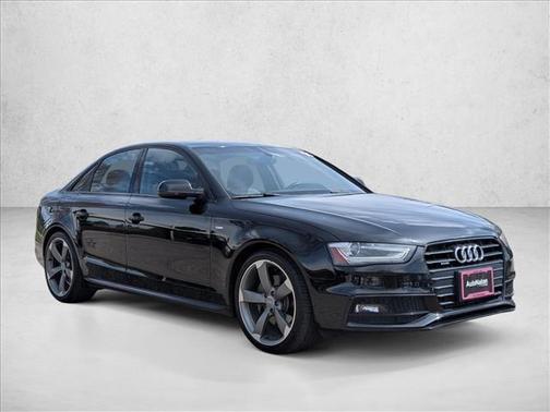 Black 2016 Audi A4 2.0T Premium Plus