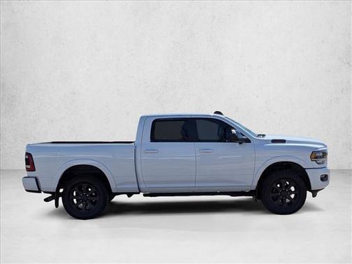 Bright White Clearcoat 2020 RAM 3500 Laramie Crew Cab 4x4 6'4' Box