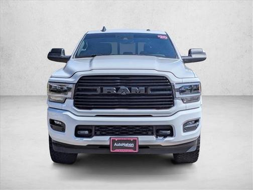 Bright White Clearcoat 2020 RAM 3500 Laramie Crew Cab 4x4 6'4' Box