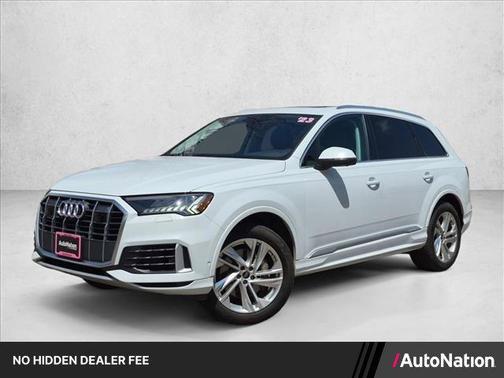 White 2023 Audi Q7 55 Premium Plus