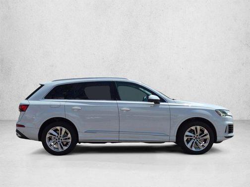 White 2023 Audi Q7 55 Premium Plus