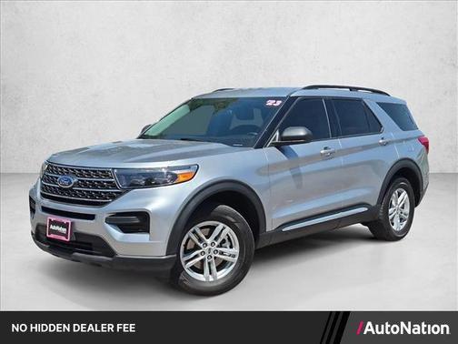 ICONIC SILVER METALLIC 2023 Ford Explorer XLT