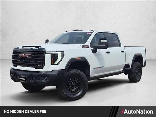 Summit White 2024 GMC Sierra 2500 AT4X