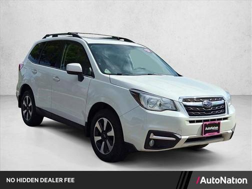 Crystal White Pearl 2017 Subaru Forester 2.5i Limited