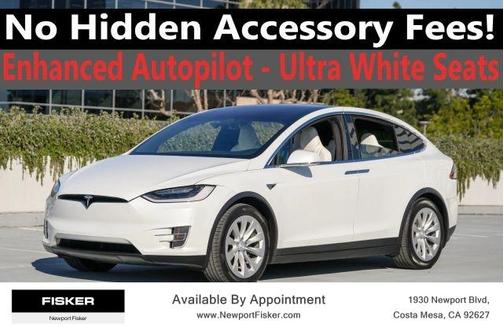 White 2018 Tesla Model X 75D