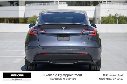 Gray 2021 Tesla Model Y Long Range