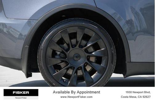 Gray 2021 Tesla Model Y Long Range