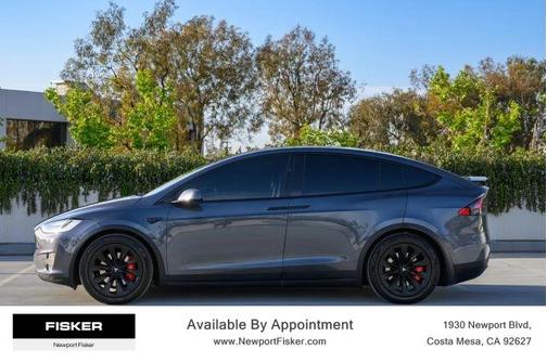 Gray 2020 Tesla Model X Long Range
