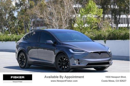 Gray 2020 Tesla Model X Long Range