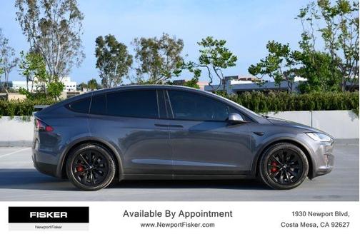 Gray 2020 Tesla Model X Long Range