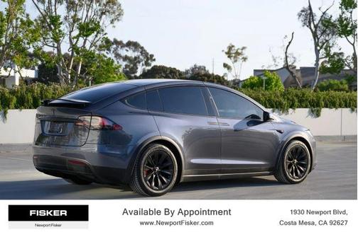 Gray 2020 Tesla Model X Long Range