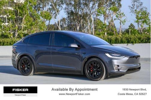 Gray 2020 Tesla Model X Long Range