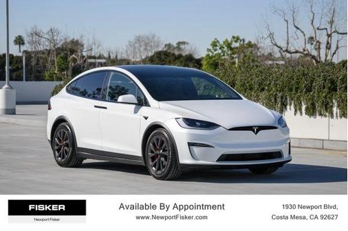 White 2023 Tesla Model X Plaid