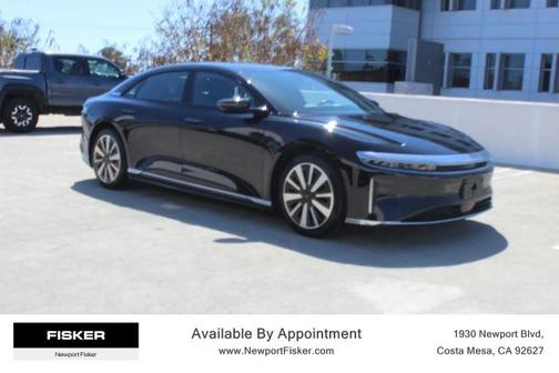 Black 2024 Lucid Air Touring