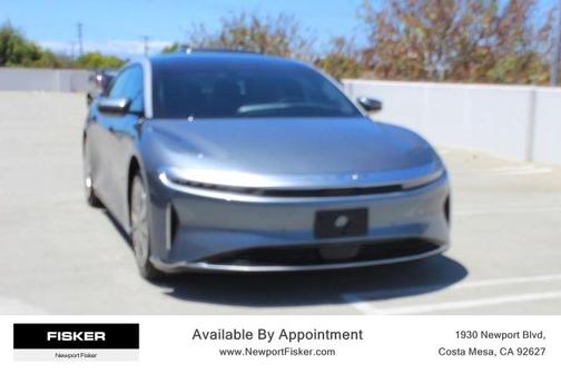 Blue 2024 Lucid Air Touring