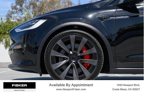Black 2023 Tesla Model X Plaid