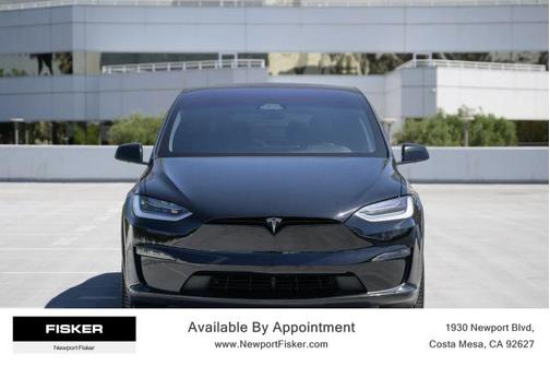 Black 2023 Tesla Model X Plaid