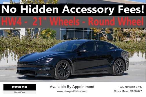Black 2023 Tesla Model S