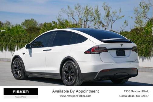 White 2022 Tesla Model X Base