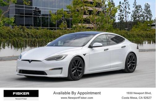 White 2023 Tesla Model S