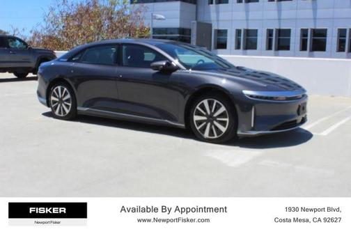 Gray 2024 Lucid Air Touring