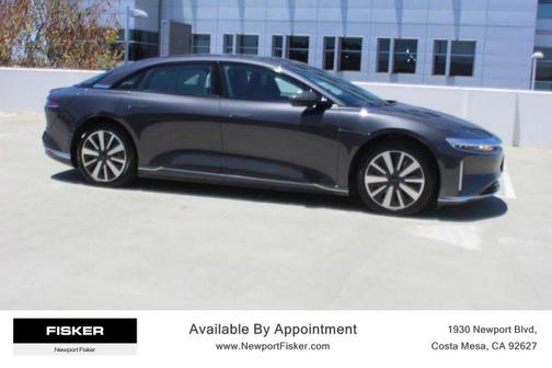 Gray 2024 Lucid Air Touring