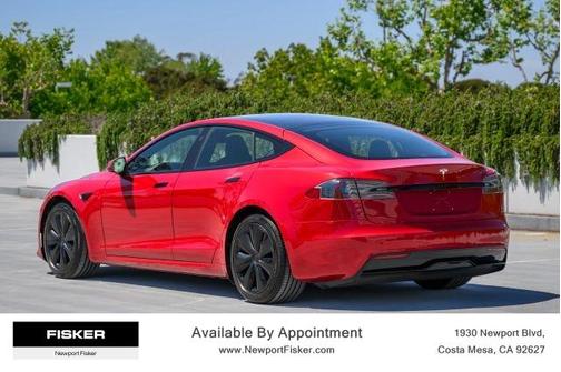 Red Multi 2021 Tesla Model S Long Range