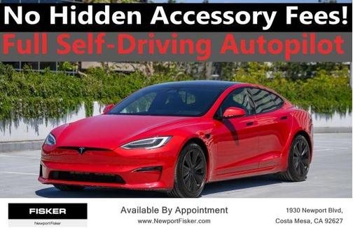 Red Multi 2021 Tesla Model S Long Range