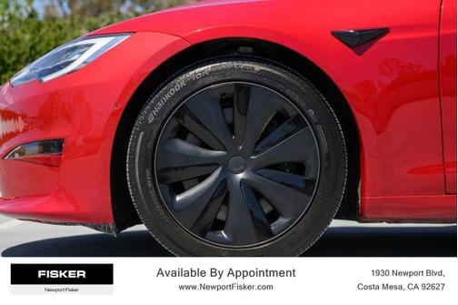 Red Multi 2021 Tesla Model S Long Range