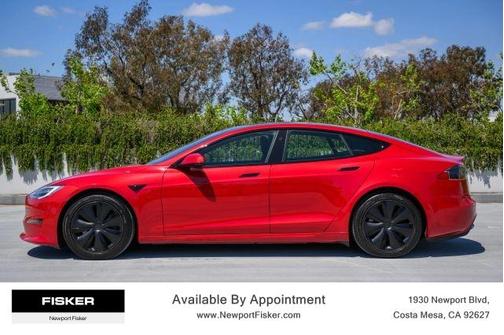 Red Multi 2021 Tesla Model S Long Range