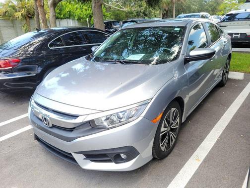 Lunar Silver Metallic 2016 Honda Civic EX-L