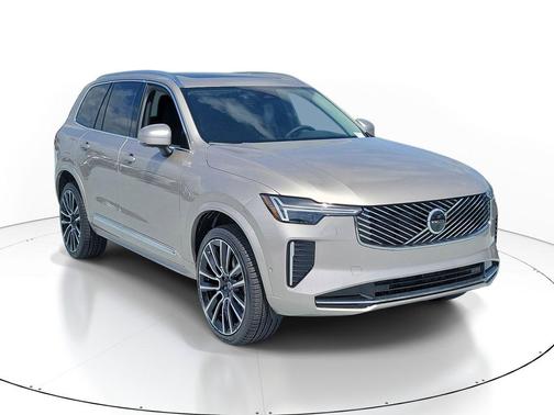 Bright Dusk Metallic 2026 Volvo XC90 Plus, B6 AWD Gas (mild hybrid), Gasoline, Bright, 7 Seats