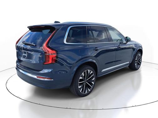 Denim Blue Metallic 2026 Volvo XC90 Ultra, B6 AWD Gas (mild hybrid), Gasoline, Bright, 7 Seats