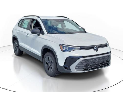Pure White 2026 Volkswagen Taos S