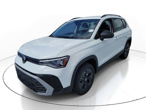 Pure White 2026 Volkswagen Taos S