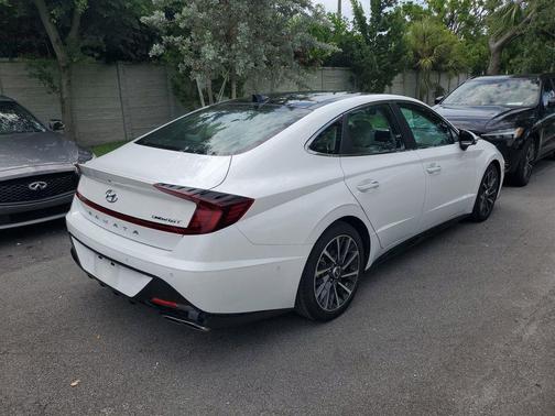 Serenity White 2023 Hyundai SONATA Limited