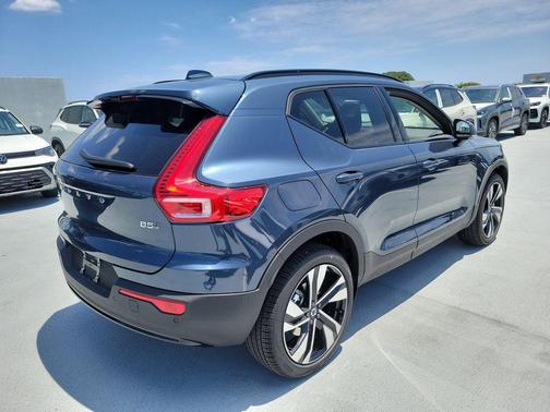 Denim Blue 2026 Volvo XC40 Plus, B5 AWD Gas (mild hybrid), Dark