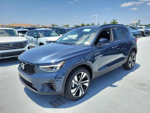 Denim Blue 2026 Volvo XC40 Plus, B5 AWD Gas (mild hybrid), Dark