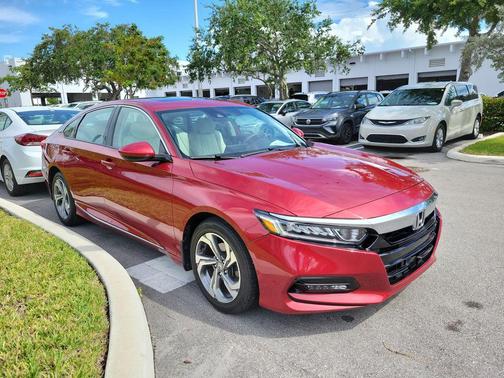 Radiant Red Metallic 2020 Honda Accord EX 1.5T