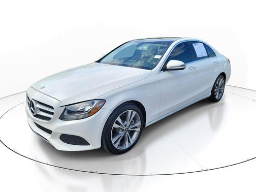 White 2018 Mercedes-Benz C-Class C 300
