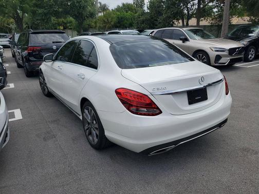 White 2018 Mercedes-Benz C-Class C 300