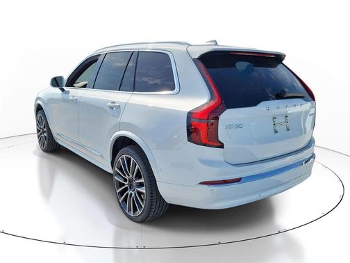 Crystal White Pearl 2026 Volvo XC90 Plus, B6 AWD Gas (mild hybrid), Gasoline, Bright, 7 Seats