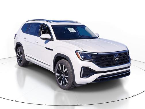 Opal White Pearl 2026 Volkswagen Atlas 2.0T SEL Premium R-Line 4MOTION