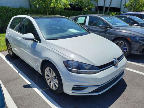 Pure White 2021 Volkswagen Golf 1.4T TSI