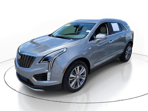 Argent Silver Metallic 2024 Cadillac XT5 Premium Luxury
