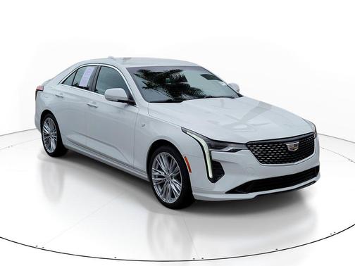 Summit White 2020 Cadillac CT4 Premium Luxury