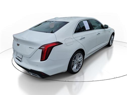 Summit White 2020 Cadillac CT4 Premium Luxury