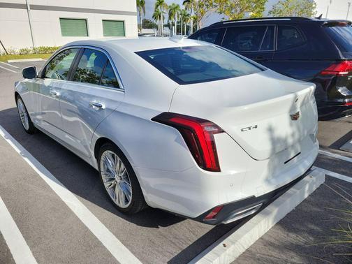 Summit White 2020 Cadillac CT4 Premium Luxury