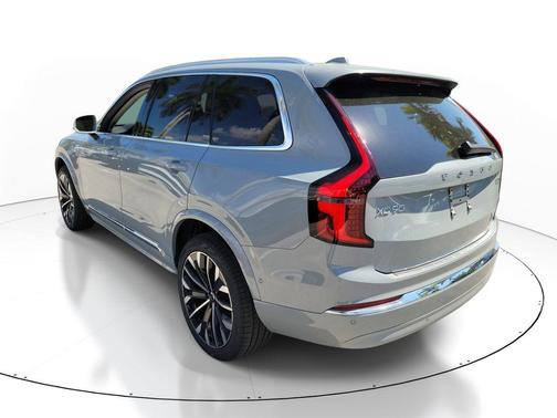 Vapour Grey Metallic 2026 Volvo XC90 Plus, B5 AWD Gas (mild hybrid), Gasoline, Bright, 7 Seats