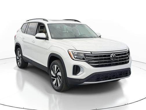 opal white pearl 2026 Volkswagen Atlas 2.0T SE w/Technology